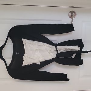 All in one sweater blouse combo